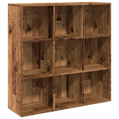 Image de vidaXL Bibliothèque imitation bois ancien 98x29x97,5 cm
