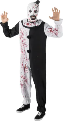 Produktbild von Terrifier – Art the Clown Kostuem mit Maske Größe: S-M