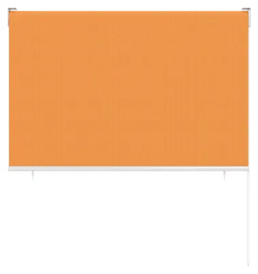Produktbild von Senkrechtmarkise Balkon 100x240cm Außenrollo Sichtschutz Sonnenschutz UV-Schutz Balkon Sichtschutz UV-Schutz orange paramondo