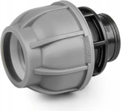 Obrázek produktu pro Bradas DSRA10L32F1, Trubková spojka, Kapkový zavlažovací systém, 32 mm, Polsko, 1 kusů