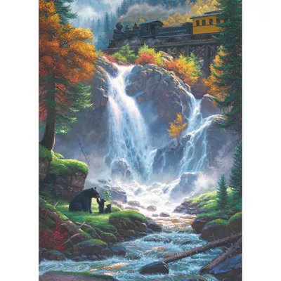 Produktbild von COBBLE HILL Bergpass Puzzle 500 Teile