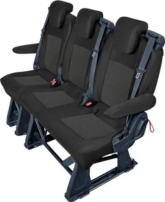 Obrázok produktu pre Presné sedadlá do auta Ford Tourneo Custom 2018- (2. alebo 3. rad, 3 operadlá + 2 sedadlá)