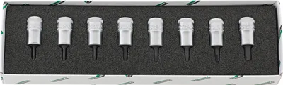 Produktbild von STAHLWILLE 96021001, Steckschlüssel-Satz, 8 Kopf/Köpfe, 456 g