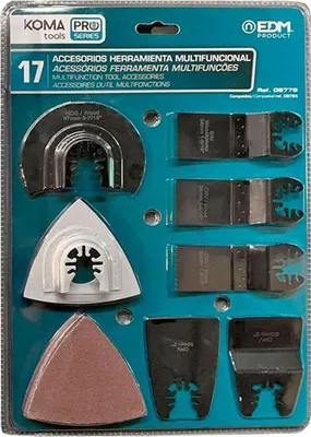 Zdjęcie produktu dla Zestaw17 Akcesoria do narzędzia wielofunkcyjnego 08765 koma tools pro series battery