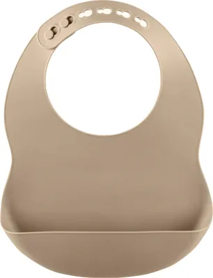 Zdjęcie produktu dla Śliniak silikonowy ZOPA Sand Beige