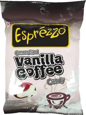 Produktbild von Esprezzo Kaffeebonbons mit Vanille Geschmack 150g