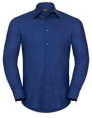 Produktbild von Russell Collection - Hemd für Herren Langärmlig FK2107 (S) (Helles Königsblau)