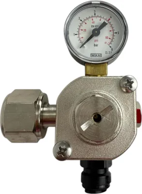 Produktbild von BieTal® BT-4 CO2 Gas Kohlensäure Druckminderer Druckregler Gastro 1-ltg 4 bar