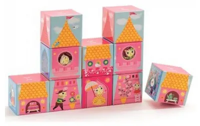 Immagine prodotto di Djeco 10 cubi del castello della principessa