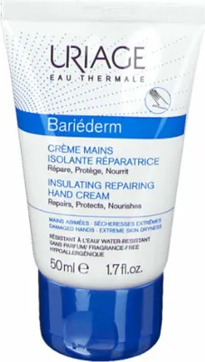 Produktbild von URIAGE BARIEDERM regenerierende und schützende Handcreme 50 ml