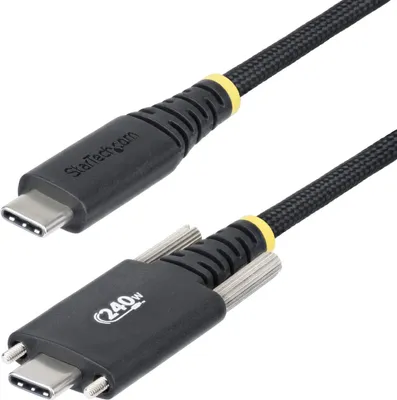 Obrázok produktu pre StarTech.com S2CEPR2M-USBSL-CABLE, 2 m, USB C, USB C, USB 2.0, 0,48 Gbit/s, Čierna