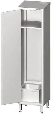 Produktbild von Hochschrank m. Spülbecken für Reinigungsutensilien - 500x500x2000mm