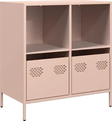 Produktbild von Sideboard Rosa 68x39x73,5 cm Kaltgewalzter Stahl