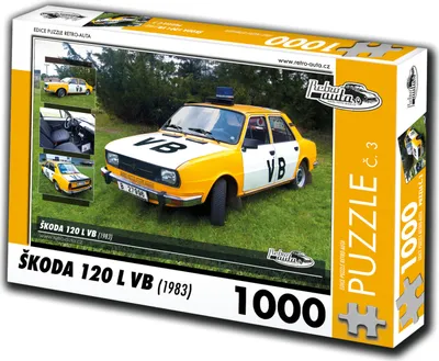 Obrázok produktu pre Puzzle č. 03 - ŠKODA 120L VB (1983) 1000 dielikov
