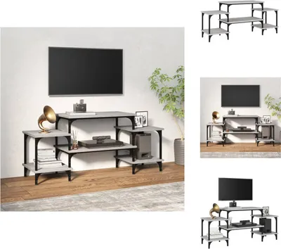 Immagine prodotto di vidaXL Mobile TV grigio Sonoma 117x35x52 cm in legno - Mobili TV