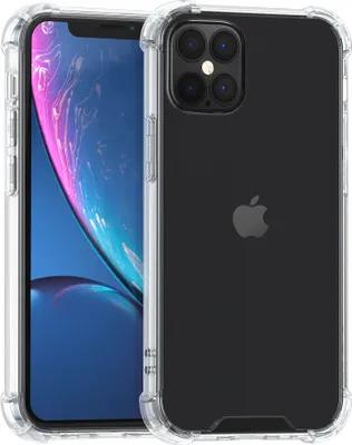 Image de Apple iPhone 12 Pro Max Coque arrière transparente - Antishock