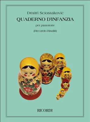Produktbild von Quaderno d'infanziafür Klavier