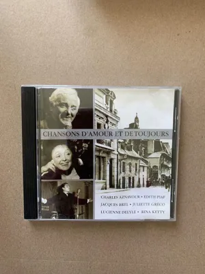 Image de CHANSONS D'AMOUR ET DE TOUJOURS Aznavour  Piaf/ CD