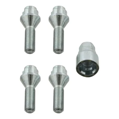 Produktbild von FEBI BILSTEIN Felgenschlösser SW17 SW19 57mm Länge für FIAT PANDA (169) passend für PEUGEOT 206 Schrägheck (2A/C) 206 CC (2D) für CITROËN BERLINGO