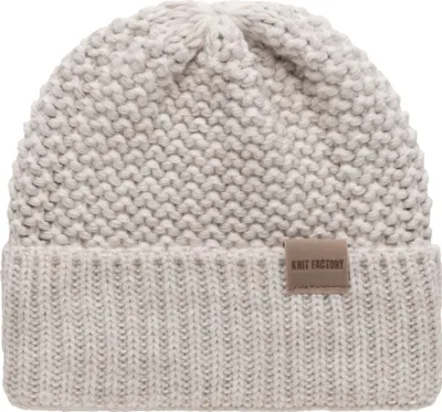 Produktbild von Knit Factory Carry Mütze - Beige - One Size