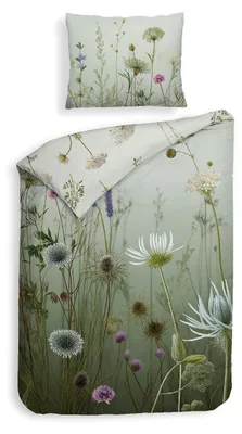 Produktbild von Heckettlane Bettbezug Baumwoll-Satin Tane - 135x200 cm + 1x Kissenbezug 80x80 cm in Multi
