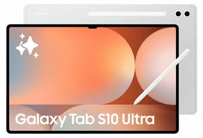 Zdjęcie produktu dla Tablet Samsung Galaxy Tab S10 Ultra X920N 14,6" z ośmiordzeniowym procesorem, 12 GB pamięci RAM i 512 GB pamięci wewnętrznej, kolor srebrny