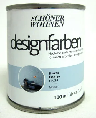 Produktbild von Designfarbe Klares Eisblau Nr.25 100 ml
