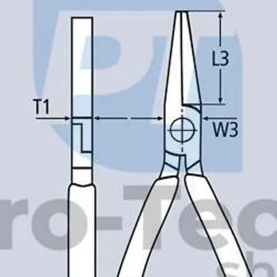 Obrázek produktu pro Leštěné ploché kleště 140 mm č. 2001 EAN Knipex | 4003773022794