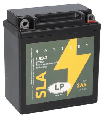 Immagine prodotto di Batteria AGM SLA 12V 3Ah per avviamento moto MS LB3-3