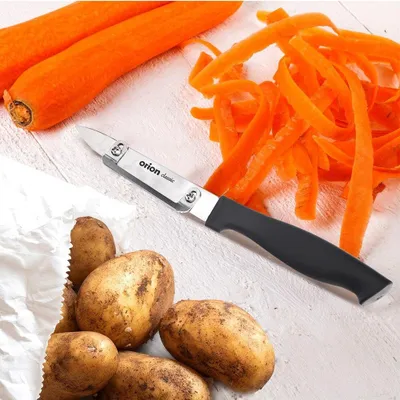 Image de Éplucheur en acier Éplucheur Couteau Couteau de cuisine pour éplucher les légumes et les fruits