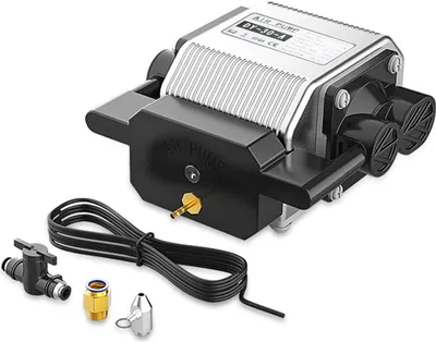 Produktbild von Zestaw wspomagania powietrzem LONGER do RAY5 10W, 30 l/min, duży przepływ powietrza, 0,03 MPa, cicha pompa wspomagania powietrzem do routerów CNC,