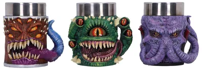 Immagine prodotto di Nemesis Now Dungeons & Dragons Mini bicchieri X3 8,8 cm Calice decorativo    Taglia unica