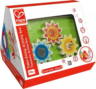 Produktbild von Hape Tierische Action-Box, E0434