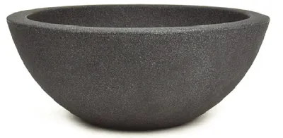 Produktbild von Pflanzschale rund Modell Capri anthrazit d: 52cm h: 20cm Granitsteinoptik