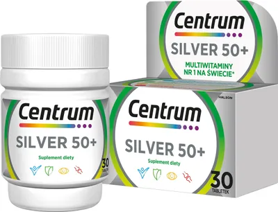Produktbild von CENTRUM SILVER 50+ Vitamin- und Mineralstoffset 30 Tabletten