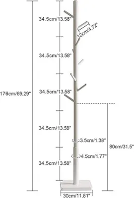 Immagine prodotto di Supporto per aste / Supporto per aste 29 x 29 x 176 cm