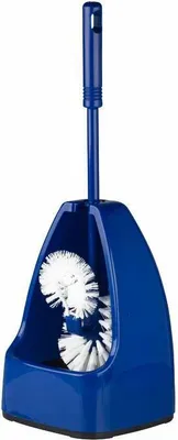 Produktbild von RIVAL WC-Garnitur mit Randreinigerbürste in Birnenform, Farbe: weiß (1 Stück)