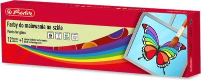 Produktbild von Herlitz Glasfarben 12 Farben 9575655
