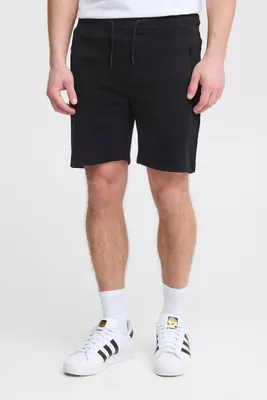 Produktbild von SOLID SDTaras Herren Sweatshorts kurze Hose Jogginghose mit Kordelzug Reißverschlusstaschen Baumwollmischung Regular fit