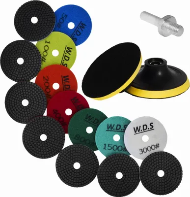 Produktbild von Diamantscheiben-Set, Körnung 50-3000 | Kraft&Dele