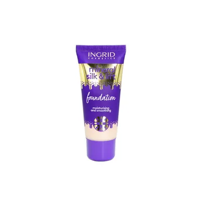Image de Fond de teint hydratant et lissant Ingrid Mineral Silk & Lift 280 Light Ivory, 30ml
