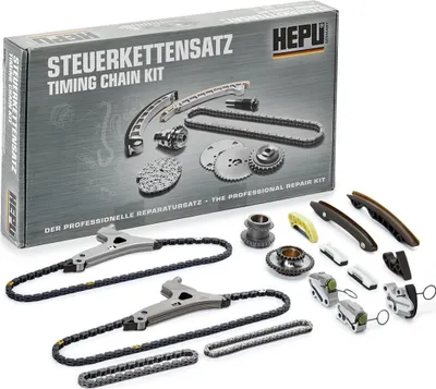 Produktbild von HEPU 21-0600 Steuerkettensatz Steuerkette passend für MERCEDES-BENZ C-Klasse Limousine (W204) C-Klasse T-modell (S204) E-Klasse Limousine (W212) GLK