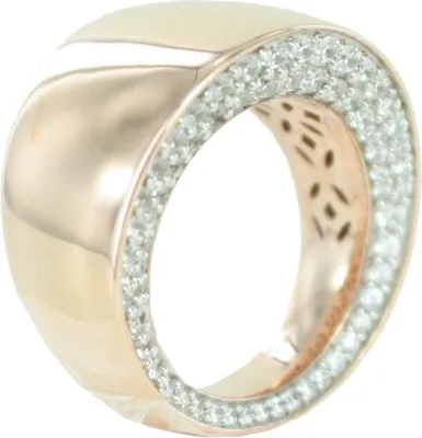 Produktbild von Esprit Collection Damen Ring Silber Rosé Zirkonia Ennea Gr.18 ELRG92441B180