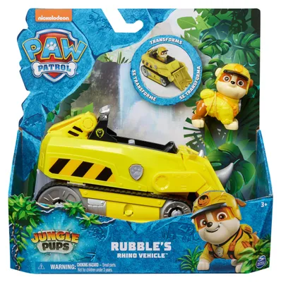 Image de PAW Jungle Pups Véhicules Rubble