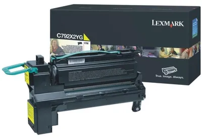 Produktbild von Lexmark C792X2YG, 20000 Seiten, Gelb, 1 Stück(e)