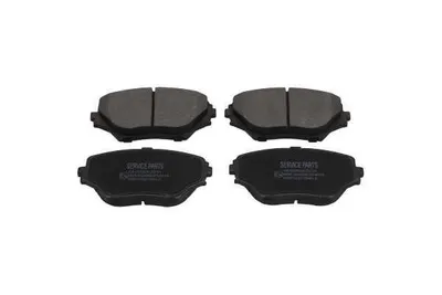 Produktbild von KAVO PARTS Bremsbeläge Satz Vorne Bremsklötze für TOYOTA RAV 4 II (CLA2, XA2, ZCA2, ACA2) KBP-9011