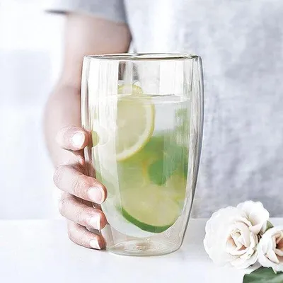 Produktbild von Famanu Thermogläser Borosilikatglas - 6 Stück, 350 ml