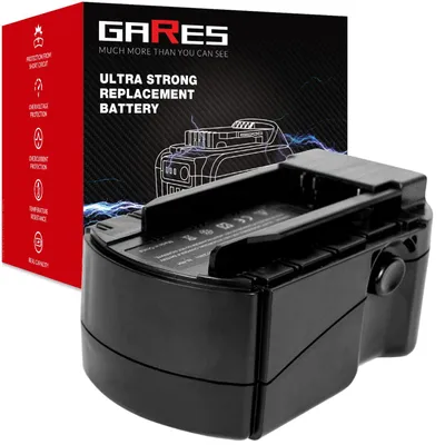Zdjęcie produktu dla Gares Akumulator do Black Decker EPC12 EPC126 A1712 A12NH XTC12I | 12 V 3 Ah Inny | Mocna Bateria do Robot Sprzątający | Wydajny Zamiennik Gares®