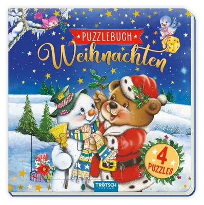 Obrázok produktu pre Trötsch Pappenbuch Puzzlebuch Weihnachten