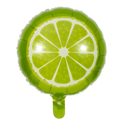 Produktbild von Folienballon Food, Limette ca. 45*51 cm